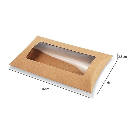 علب توزيعات للحفلات والمناسبات بنافذة شفافة