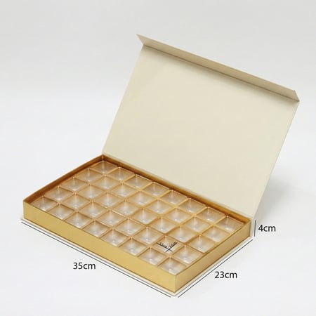 علب شوكولاتة فاخرة 40 قطعة