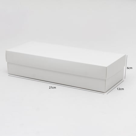 علبة تغليف ورقية بغطاء منفصل