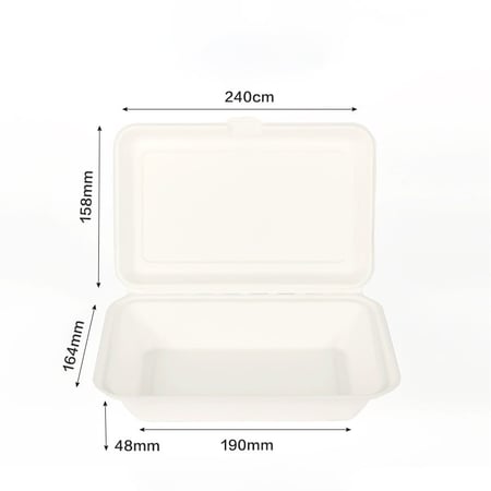 علب وجبات قصب السكر