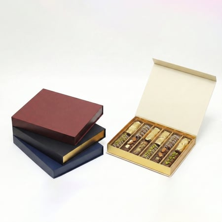 علب شوكولاتة فاخرة 6  قطع