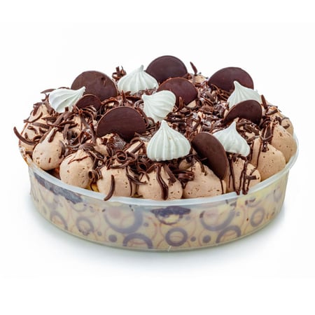 علب بلاستيك دائرية شفافه بمقاسات مختلفة