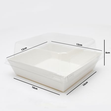 علب ورقية محكمة الغلق لحفظ وتقديم الأطعمة