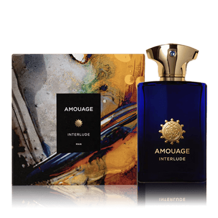 عطر أمواج إنترلود الرجالي  عطر شرقي حار برائحة العود والعنبر يدوم طويل