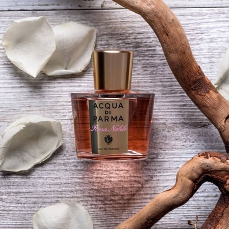 عطر أكوا دي بارما روز نوبيل - عطر زهري فاخر برائحة الورد الإيطالي يدوم