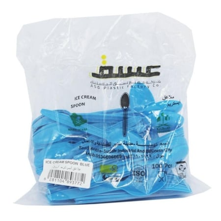 كرتون  ملعقة إيسكريم عدد 1000 ملعقة