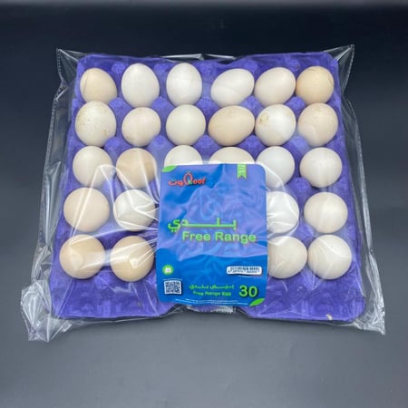 بيض بلدي 30 بيضة