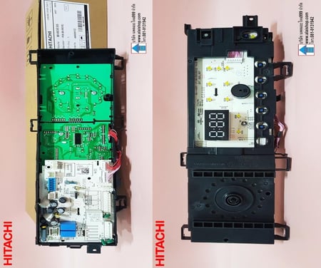 لوحة رئيسية من هيتاشي + شاشة عرض غسالة هيتاشي  لموديل (BD-80CVE)