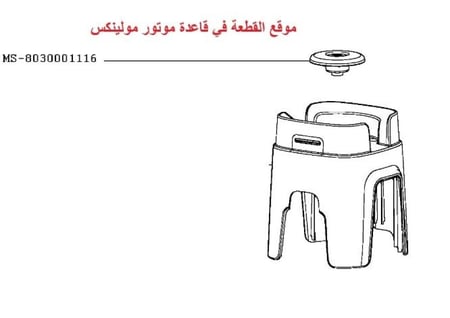 برامة قاعدة خلاط مولينكس اصلي Moulinex Drive