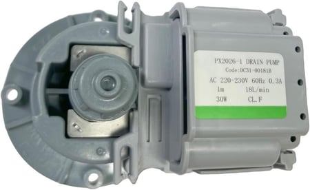 مضخة التصريف لغسالة سامسونج أصلي Samsung MOTOR AC PUMP