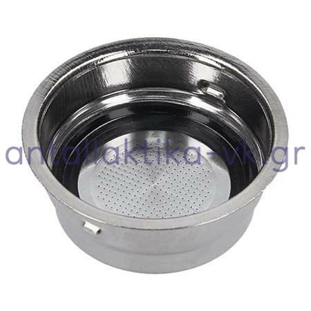 فلتر ديلونجي كبير بسعة 2 كوب  لماكينة اسبريسو كبيرة بفلتر كوبين من DeLonghi دبل شوت