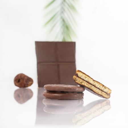 بسكويت بالشوكولا