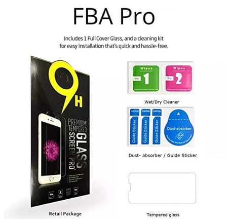 شاشة حماية tempered glass | للايفون x