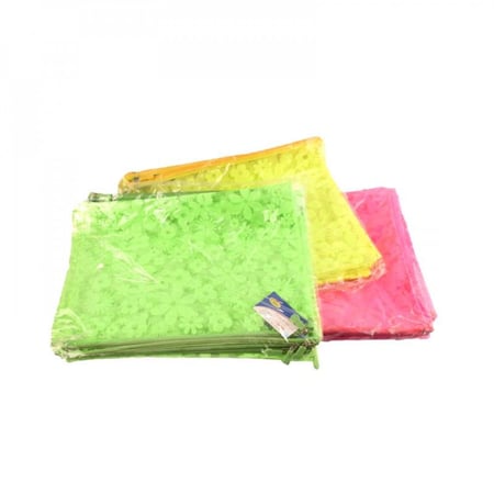 كلاس - ملف سحاب ملون فسفوري