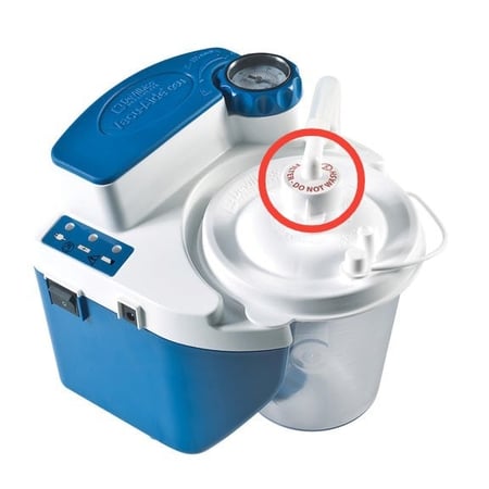 فلتر جهاز شفط البلغم دفلبس Suction Filter fot Devilbiss