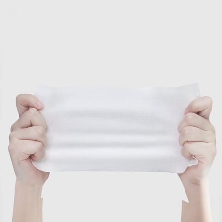 مناديل جافة للتنظيف عدد 50 منديل