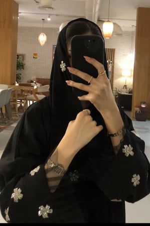 عباية ورده