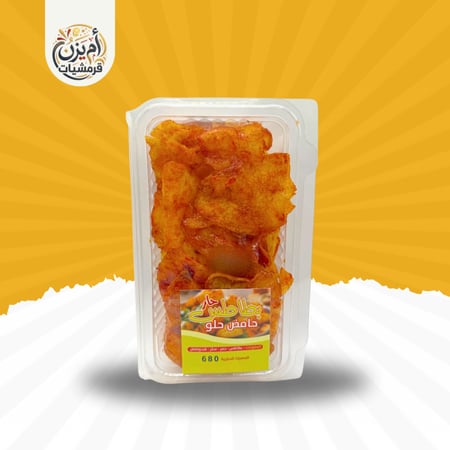 شبس حار حلو بالصوص