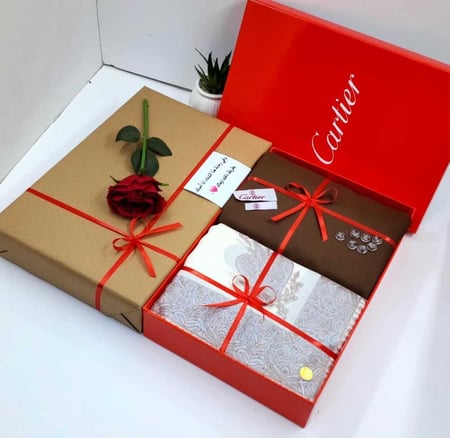 قماش كارتير شتوي مع شال