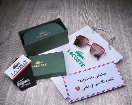نظارة رجالي من لاكوست درجة اولى  متجر مون