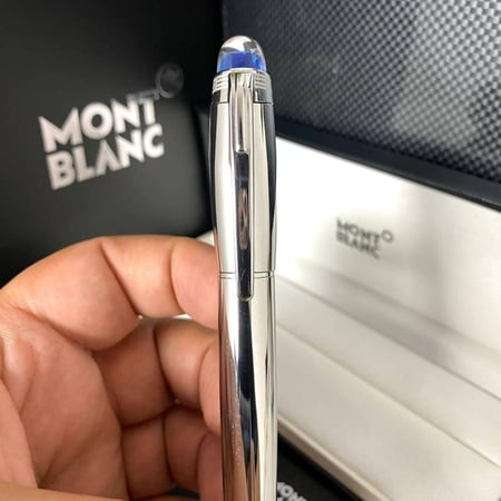 قلم مونت بلانك ستار ووكر بلو بلانيت طبق الاصل