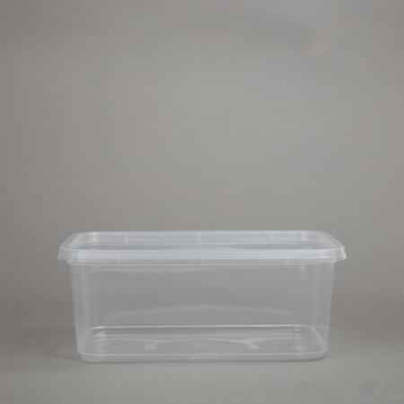 علب مايكرويف مستطيل 1 لتر