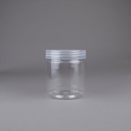 برطمان - اسطواني - بلاستيك - علب - 400 مل