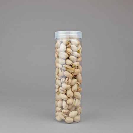 برطمان - شفاف - بلاستيك -برطمانات - جملة- مكسرات-بهارات - علب -اسطواني