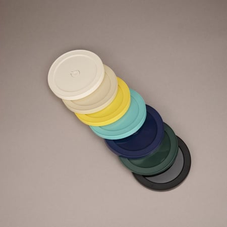 غطاء اكواب مسطح 90 مم