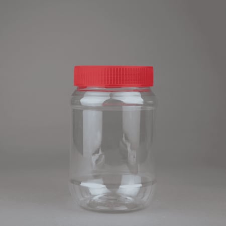 برطمان - شفاف - بلاستيك -برطمانات - جملة- مكسرات-بهارات - علب -دائري