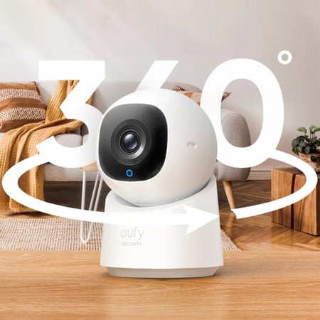 انكر - يوفى C220 كاميرا مراقبه داخلية ، دقة 2K ، واى فاى ، 360 درجة