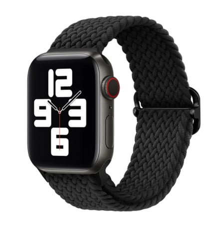 جرافيتي سوار ساعة ابل قماش - مقاس 42 - 44 - 45 - 49