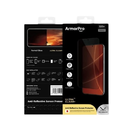 ارمور برو - حماية شاشة رينبو بلوكر لجوال سامسونج +S25 - لقافه