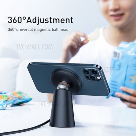 بسوس - قاعدة جوال بنظام الشحن الاسلكي MagSaif 15w