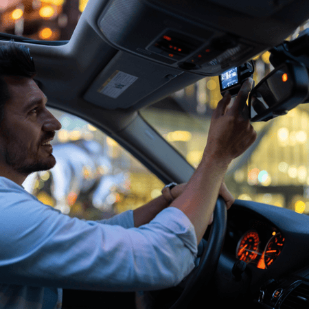 داش كام DDPAI Z60 كاميرا امامية وخلفية وداخليه  4K بذاكرتين ( 128 + 64 ) جيجا