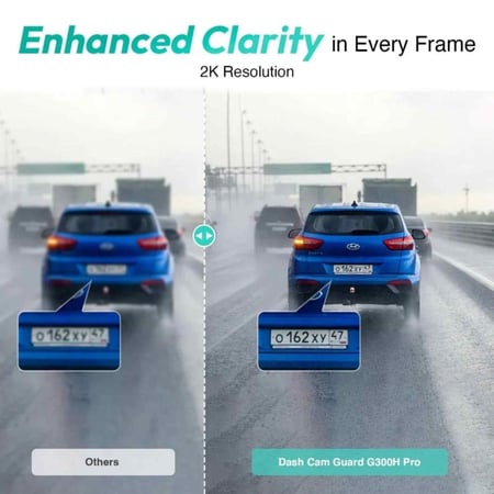 بوتسلاب - داش كام G300H Plus كاميرا امامية 4K وخلفية Full HD