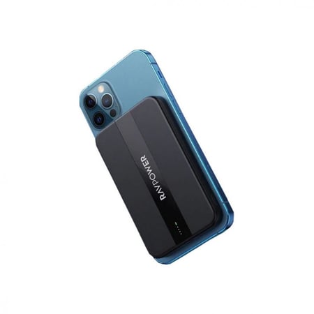 راف باور بطارية مغناطيسية لاسلكية بسعة 5000 ملي امبير