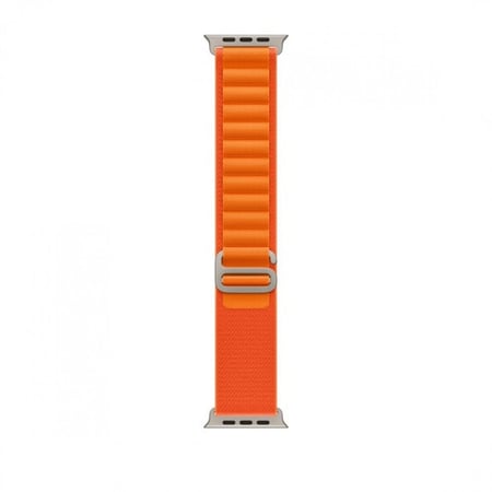 جرافيتي سوار ساعة ابل قماش بحلقة معدنية - مقاس 42 - 44 - 45 - 49