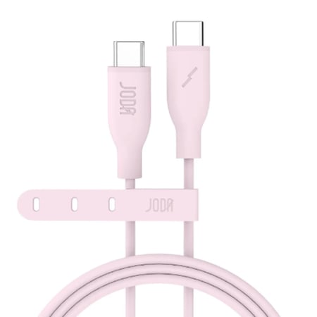 جودا كيبل تايب سى الى تايب سى بقوة 60 واط - طول 1 متر - متعدد الألوان