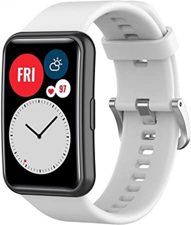 جرافيتي سوار ساعة هواوي فيت الكون قابل لتغيير الحجم ملون