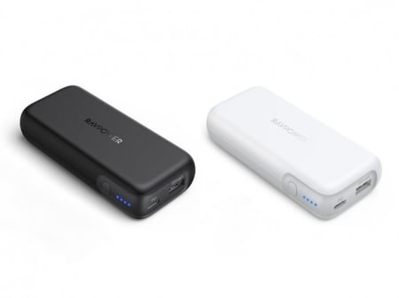 راف باور - بطارية 10 الاف بمنفذ بي دي