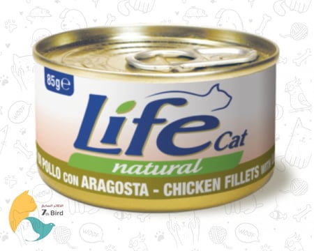 الطعام الرطب للقطط من لايف كات Life Cat