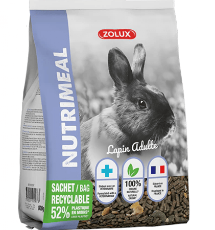 زولكس نوتريميل طعام للارنب 800 غ