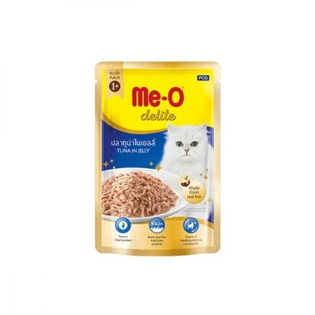 اظرف ميو طعام رطب تونا في الجيلي 70غ Me-O