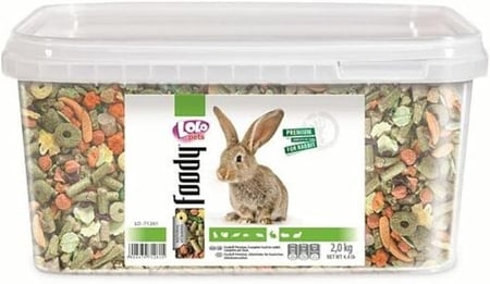 لولو بيتس طعام ارانب 2 كغ