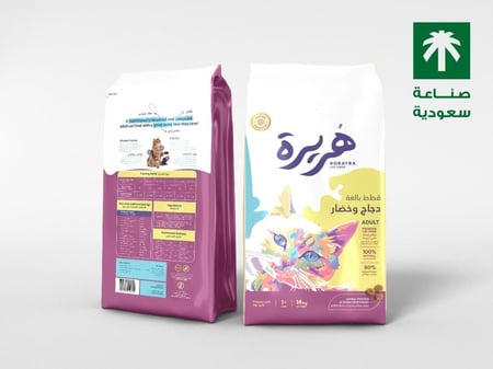 طعام جاف هريرة للقطط البالغة بالدجاج والخضار 14 كغ