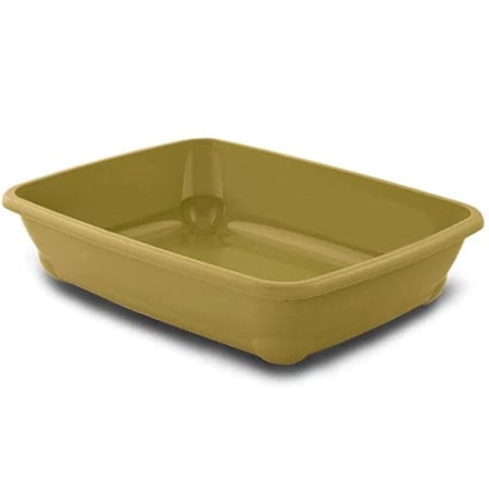 حوض رمل بيربا للقطط صغير متعدد الألوان