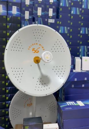 بكج الميمو الذهبية المطورة 4G+5G بقوة 30 ديبي مقاس 70 سم