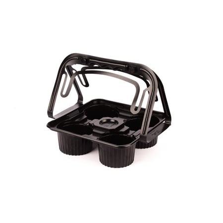 حامل 4 اكواب اسود شد 250 حبة