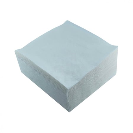مناديل سفرة ابيض 23*23 طبقتين شد 2000